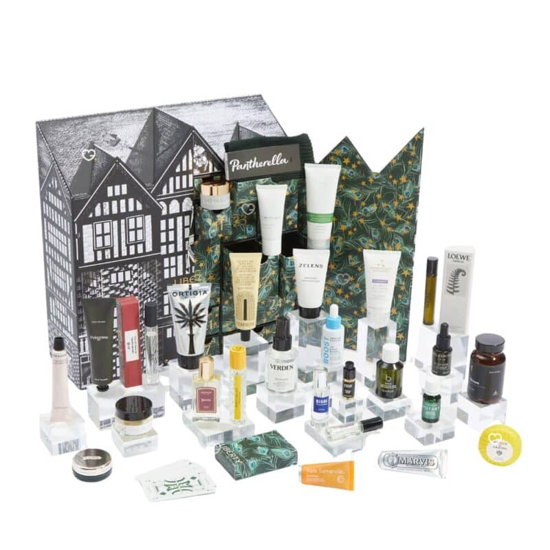 Liberty Men's Advent Calendar 2026 full product line-up with the box