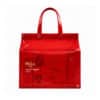 MiiN Cosmetics Advent Calendar 2026 red vinyl tote, closed box on a white background