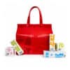MiiN Cosmetics 2026 advent calendar red tote and 24 skincare boxes on white