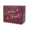 Marks & Spencer Beauty Advent Calendar 2026 candy-striped keepsake box on a white background