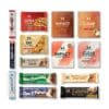 Myprotein Advent Calendar 2026 contents: protein bars and powder sachets.