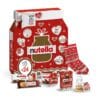 Nutella Advent Calendar 2026 jar-shaped box with its 24 doors and contents