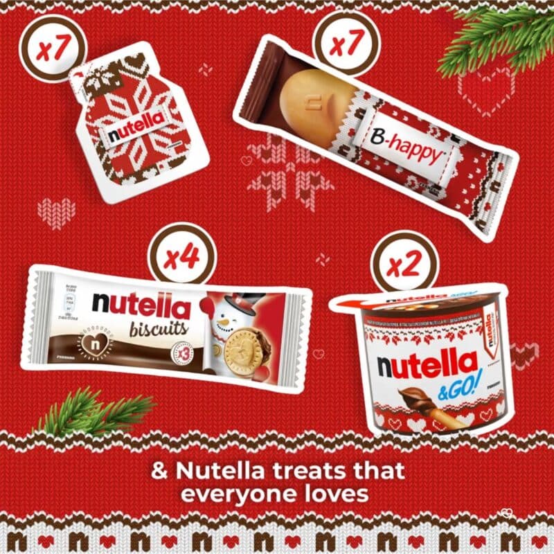 Nutella Advent Calendar 2026 treats that everyone loves
