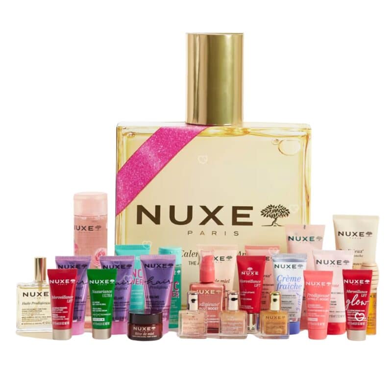 Nuxe Advent Calendar 2026 full line-up of 24 skincare treats