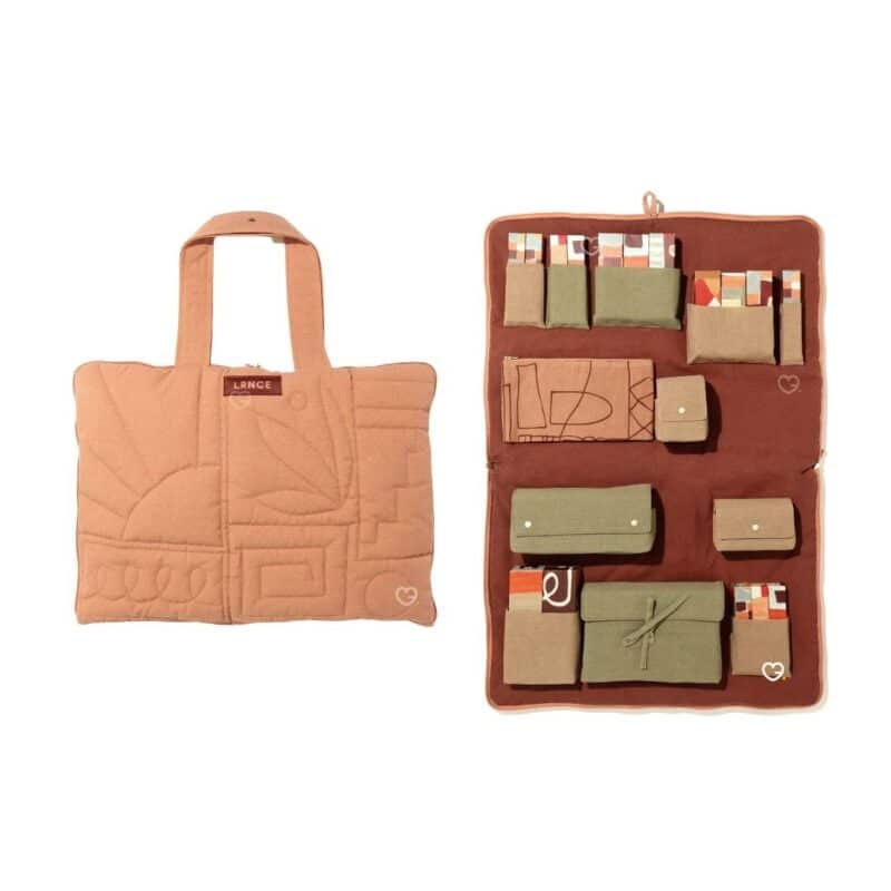 Oh My Cream advent calendar 2026 LRNCE pouch and open organiser
