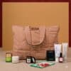 Oh My Cream x LRNCE advent calendar 2026 pouch with clean beauty products