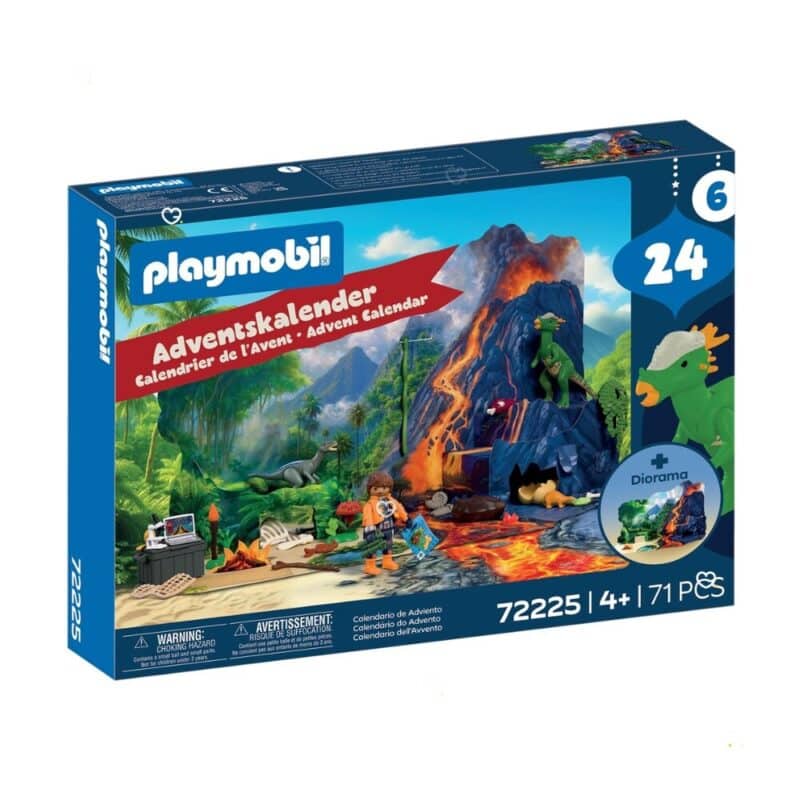 Playmobil Expedition Dinosaurs Advent Calendar 72225 box front