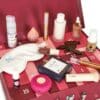 Close-up of full-size products from the Revolve beauty advent calendar 2026