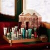 Rituals Advent Calendar 2026 open on a table with gold scrub gloves