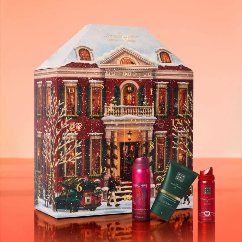 Rituals 2026 advent calendar body oils and shower products selection