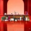Rituals Premium Advent Calendar 2026 all 24 products displayed around the train