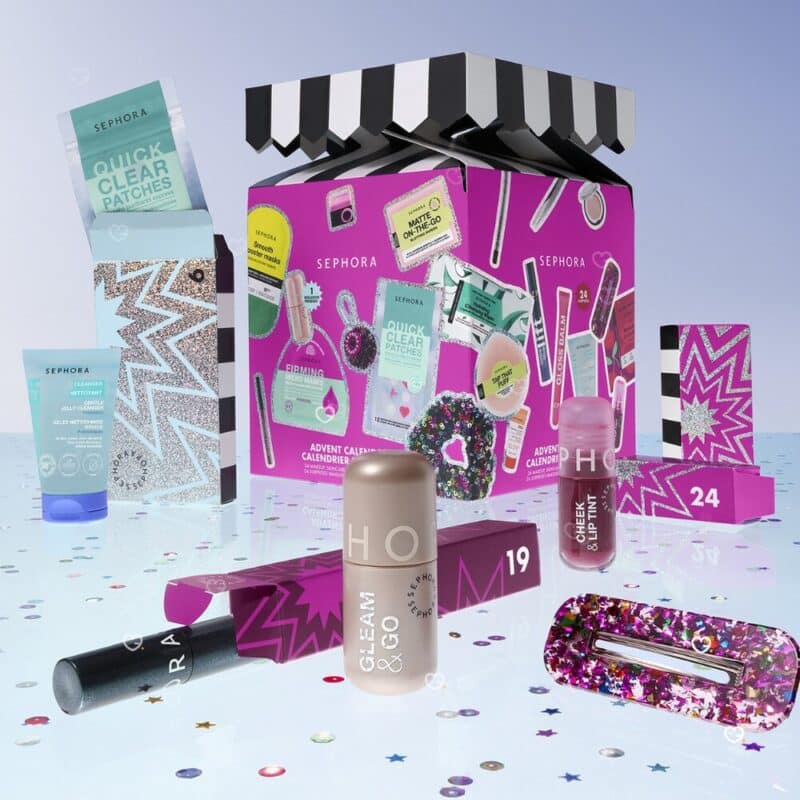 Sephora Collection advent calendar makeup and accessories