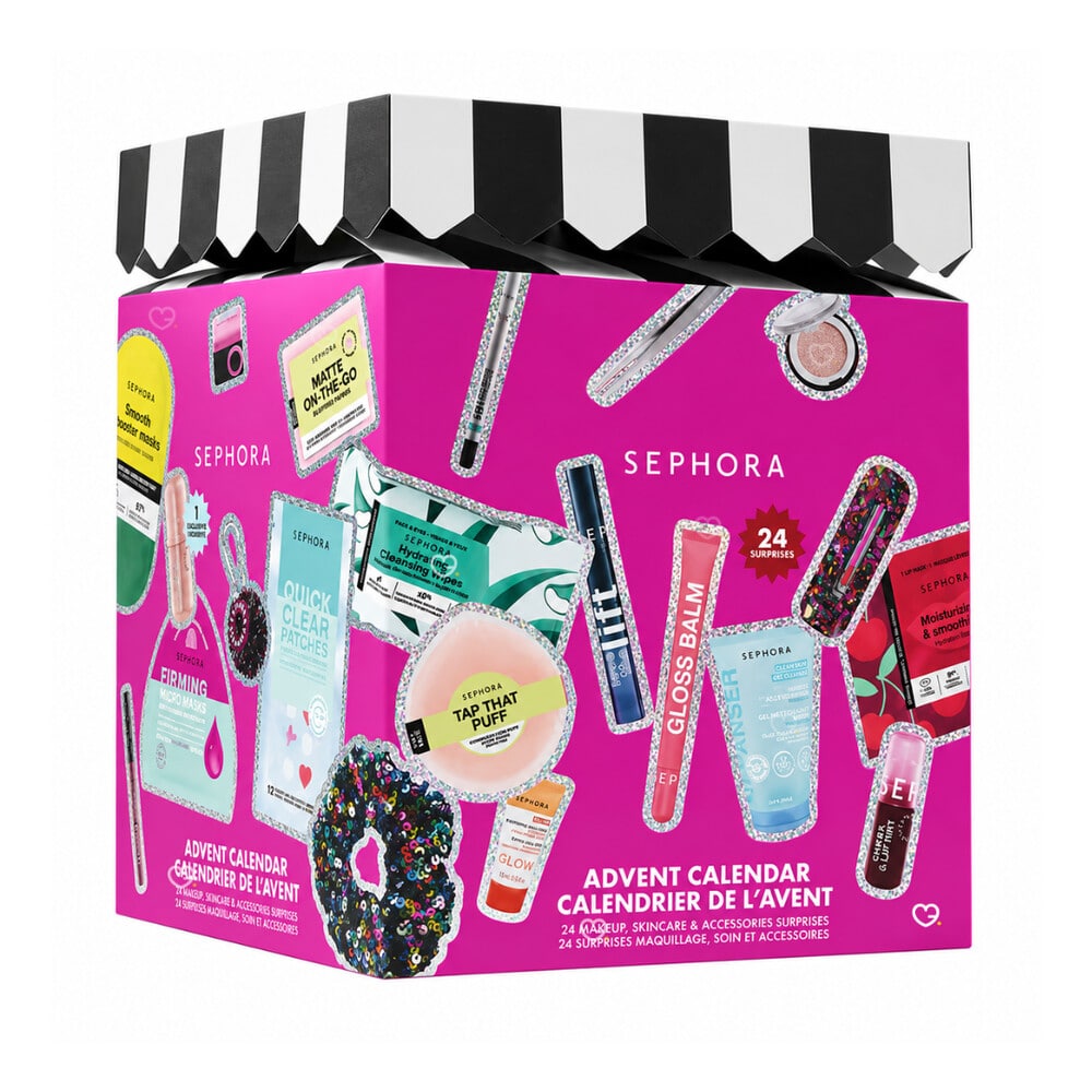 Sephora Collection Advent Calendar 2026 cracker-style box on white