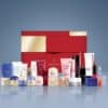 Full contents of the Shiseido Advent Calendar 2026, all 24 products lined up