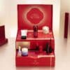 Shiseido Advent Calendar 2026 open, Ginza Wonder box with skincare and make-up on display