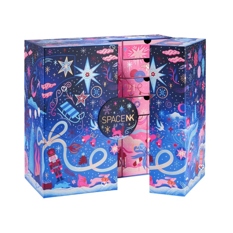 Space NK Advent Calendar 2026 closed box, front view