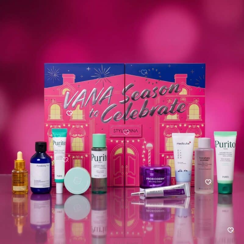 Stylevana Korean skincare advent calendar 2026 selection