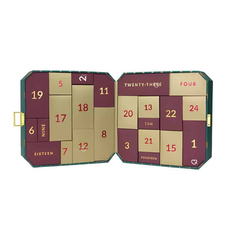 The Perfume Shop Advent Calendar 2026 numbered doors, 24 fragrance surprises