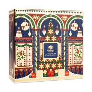 Whittard Hot Chocolate Advent Calendar 2026 closed illustrated box on a white background