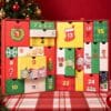 Close-up of the 25 numbered drawers of the YesStyle Advent Calendar 2026