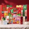 YesStyle Korean beauty advent calendar 2026 opened, drawers and skincare on display