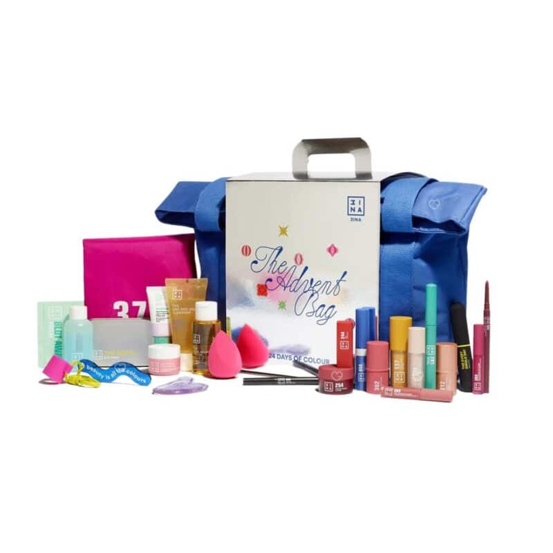3INA Advent Calendar 2026 full contents unboxed, all 24 products