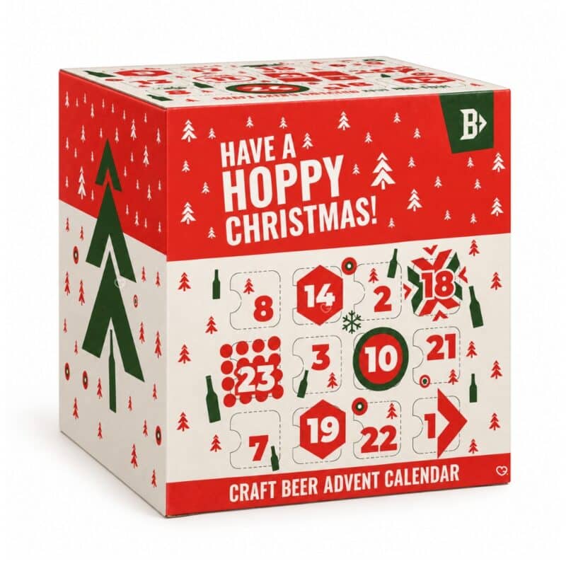 BeerHunter Advent Calendar 2026 box on a white background
