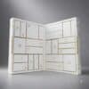 BoohooMAN Advent Calendar 2026 showing 24 numbered doors