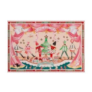 Cath Kidston Advent Calendar 2026 Nutcracker Theatre artwork shown flat, a vegan bath and body calendar