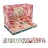 Cath Kidston Advent Calendar 2026 pop-up theatre seen three-quarters with the 24 numbered compartments of the advent calendar for women