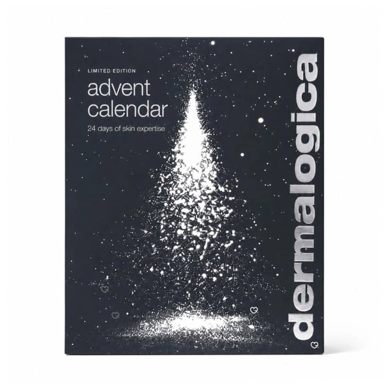 Dermalogica Advent Calendar 2026 skincare advent calendar box, front of the closed box