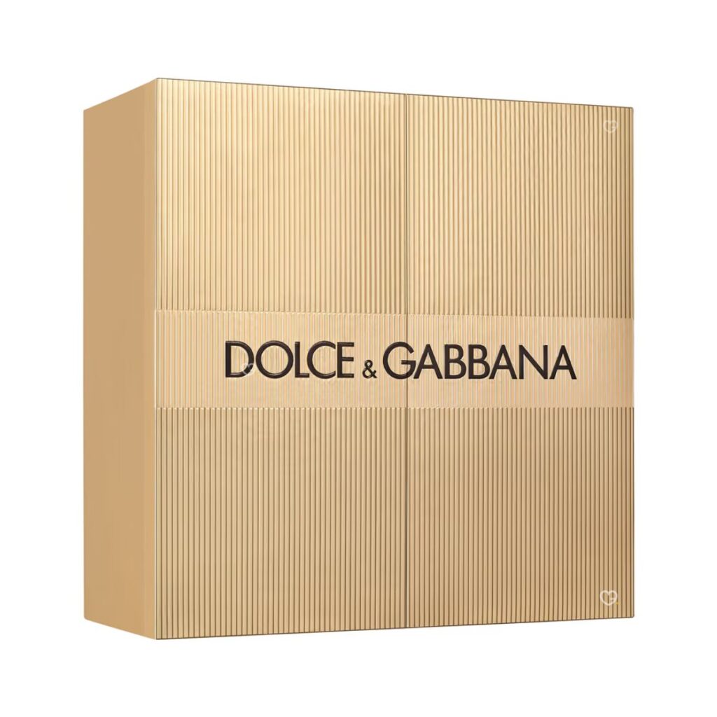 Dolce & Gabbana Advent Calendar 2026 closed gold gift box