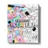 e.l.f. Cosmetics Advent Calendar 2026 box, the colour-in line-art Express Your e.l.f. design