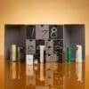 Harvey Fragrance Advent Calendar 2026 open with numbered drawers and bottles on a gold backdrop