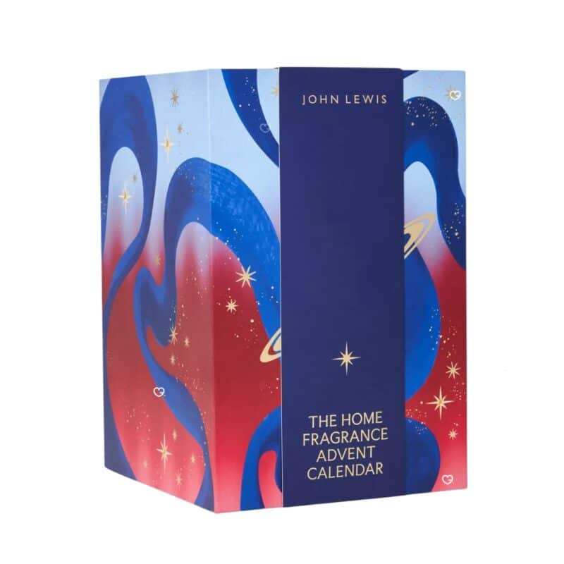 John Lewis Candle Advent Calendar 2026 closed box on a white background
