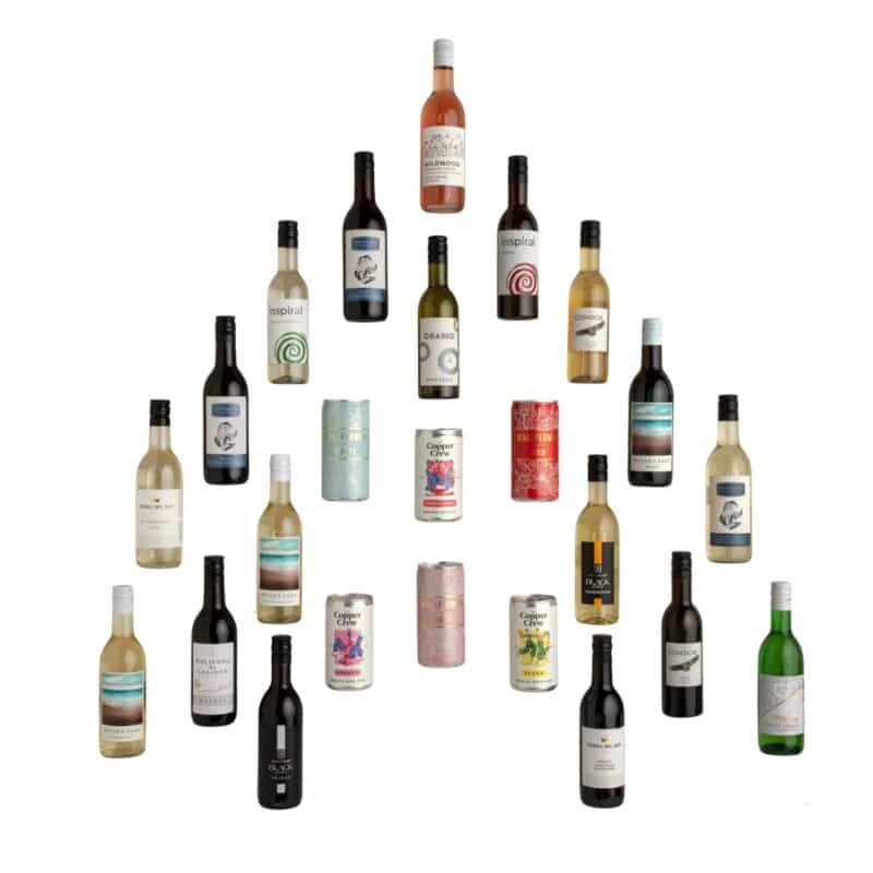 John Lewis Wine Advent Calendar 2026 festive table setting