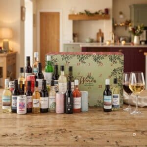 John Lewis wine advent calendar 2026 mini bottles of red white and rose