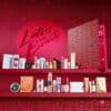 Stylist x Latest in Beauty advent calendar 2026 branded display