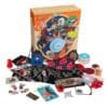 Naruto Cinereplicas advent calendar 2026 full contents laid out, headband and omamori pouch