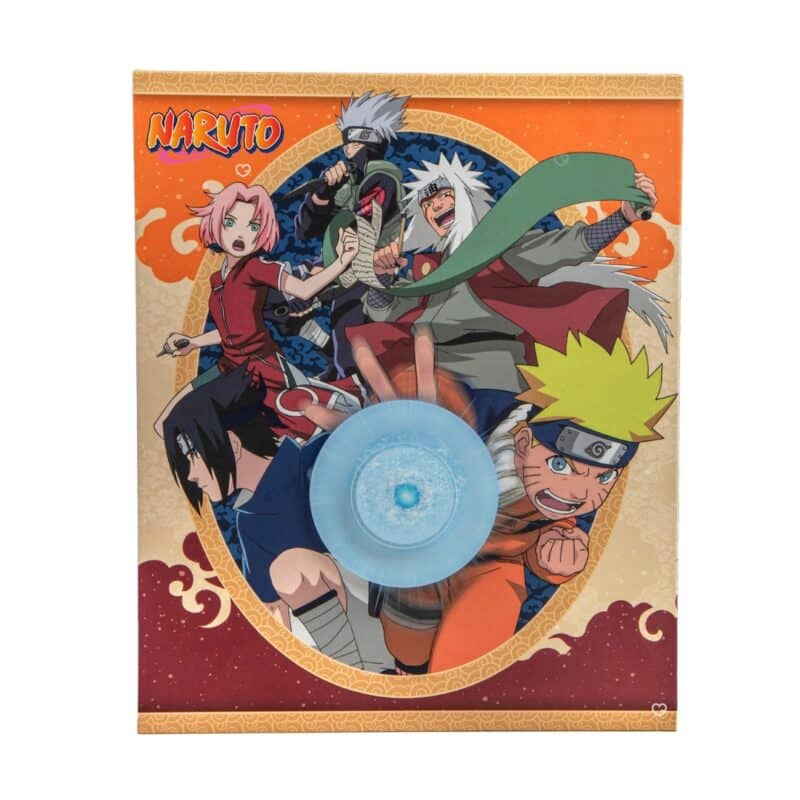 Naruto Rasengan advent calendar 2026 cover with Team 7 and the chakra spinner