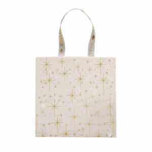 Orelia 25 Days of Ear Stacking Advent Calendar 2026 closed box with 25 gold star doors and ribbon handle