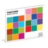 Flat view of the Pantone 2026 advent calendar front cover colour-swatch grid