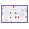 Back of the Prym DIY Advent Calendar 2026 box showing the eight Christmas makes and materials