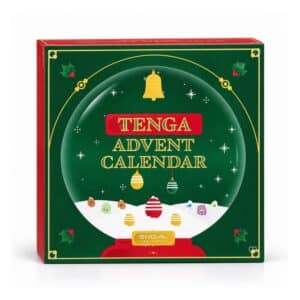 Tenga Advent Calendar 2026 box, closed, on a white background