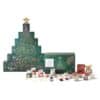 Yankee Candle Tree Advent Calendar 2026 built tree with the 25 pieces displayed