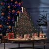 Yankee Candle Tree Advent Calendar 2026 displayed in a festive living room
